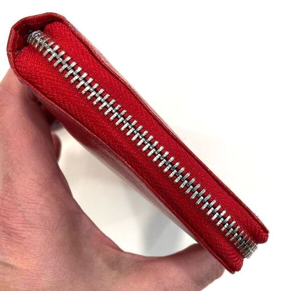 TUSK The Siam Zip Travel Portfolio Wallet Wristlet - Picture 4 of 12